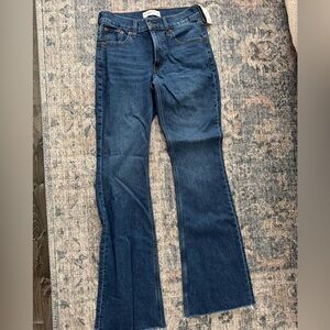Dark blue NWT bootcut jeans.
